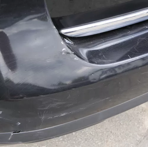 VW Passat 3C Kombi Stoßstange hinten Heckstoßstange Stoßfänger schwarz LC9X deep (129692)