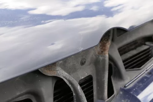 VW Golf 4 Motorhaube Haube Klappe vorne blau LA5G perlblau (129700)