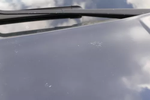 VW Golf 4 Motorhaube Haube Klappe vorne blau LA5G perlblau (129700)