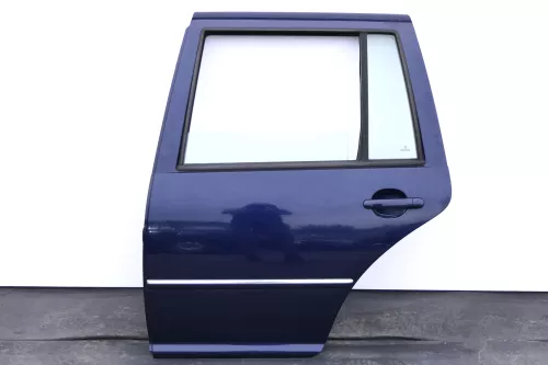 VW Golf 4 Bora Tür hinten links nur Kombi / Variant blau LB5N indigoblau