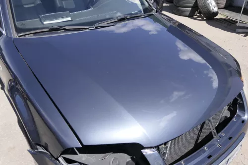 VW Passat 3BG Motorhaube Klappe vorne vorn Haube grau LC7V blue anthrazit (129755)