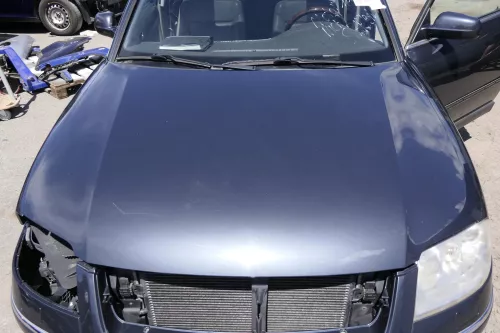 VW Passat 3BG Motorhaube Klappe vorne vorn Haube grau LC7V blue anthrazit
