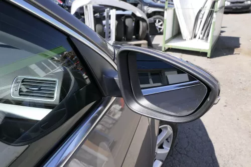 Passat 3C B7 elektrischer Spiegel Außenspiegel rechts Glas braun LA8X kaschmir (129897)