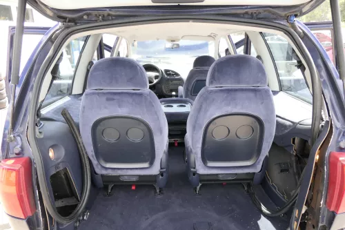 VW Sharan 7M Alhambra 7V Ford Galaxy 1x Sitz hinten rechts Rücksitz 6+7 Sitz (129991)