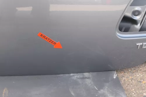 VW Passat 3C Limousine Stufenheck Heckklappe Klappe grau LA7T OHNE Anbauteile (130001A)