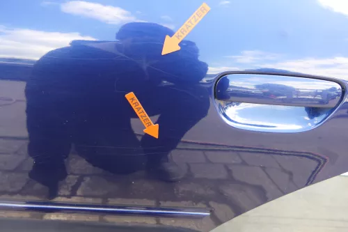 Audi A3 8L Tür Türblatt hinten links 4/5-Türer blau LZ5K (130018)