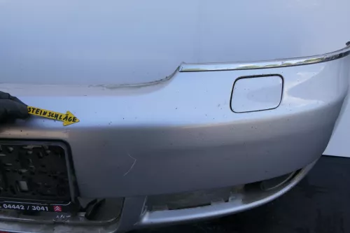 Audi A6 4B Frontstoßstange Stoßstange vorne Stoßfänger silber LY7W Facelift SWR (130044)