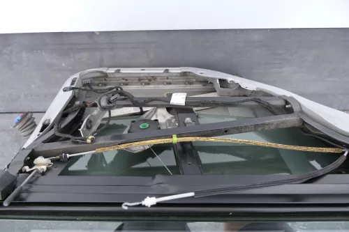 Audi A6 4B C5 Tür Türblatt hinten links grau silber LY7W (130049)