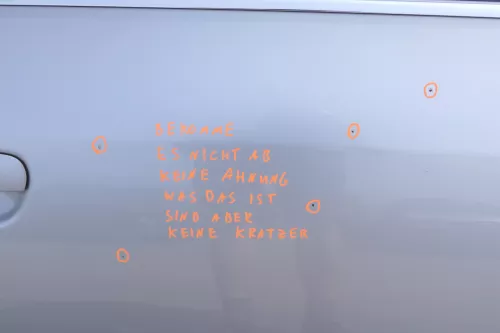 Audi A6 4B C5 Tür Türblatt vorne rechts Beifahrertür silber LY7W (130053)