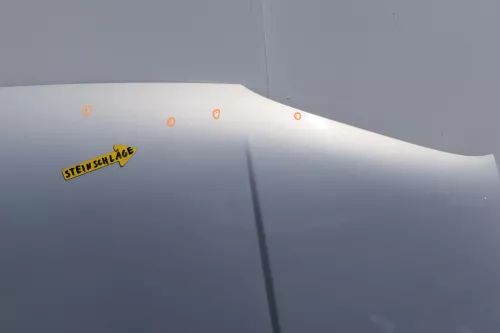 VW Golf 4 Motorhaube Haube Klappe vorne silber grau LB7Z satinsilber silb (130057)