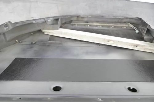 Audi A6 4B C5 Tür Türblatt hinten rechts blau lila LZ5L (130071)