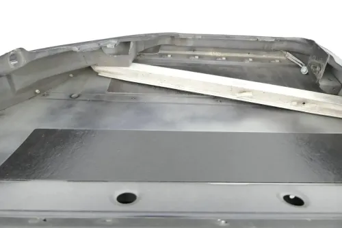Audi A6 4B C5 Tür Türblatt hinten rechts blau lila LZ5L (130071)