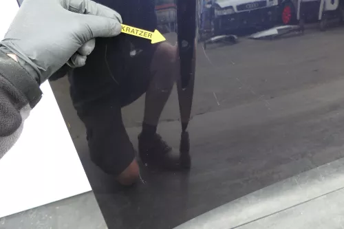 Audi A6 4B Motorhaube Klappe vorn Facelift (ab. Mitte 2002) blau lila LZ5L (130075)