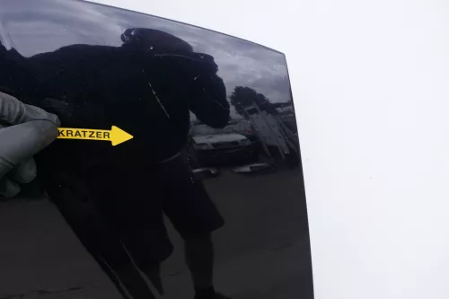 Audi A6 4B Motorhaube Klappe vorn Facelift (ab. Mitte 2002) blau lila LZ5L (130075)