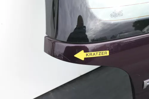 VW Polo 9N Fun Heckklappe Kofferraumklappe Klappe hinten braun rot LC3W (130099)