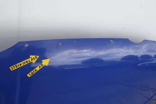 VW Golf 4 Motorhaube Haube Klappe vorne blau LA5C surfblue (130104)