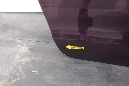 VW Polo 9N 9N3 Tür vorne rechts Beifahrertür rot braun LC3W 2/3-Türer (130113)