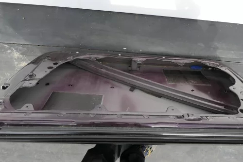 VW Polo 9N 9N3 Tür vorne rechts Beifahrertür rot braun LC3W 2/3-Türer (130113)