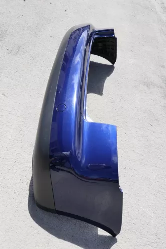 VW Touran 1T Stoßstange hinten Heckstoßstange Stoßfänger blau LB5N indigoblau (130166)