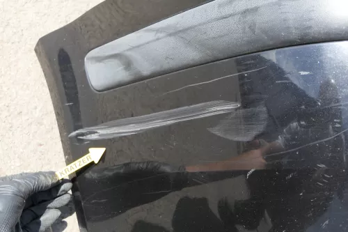 VW Golf 4 Stoßstange vorne Stoßfänger vorn vorne schwarz LC9Z metallic (130169)