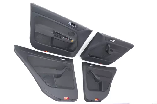 VW Golf Plus 5M 4x Türverkleidung Verkleidung Tür vorn hinten links anthrazit 88 (130188)