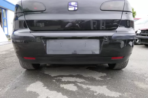 Seat Ibiza 6L Stoßstange Heckstoßstange hinten schwarz LC9Z metallic