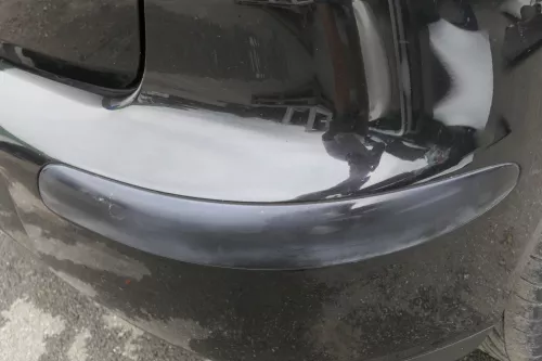 Seat Ibiza 6L Stoßstange Heckstoßstange hinten schwarz LC9Z metallic (130251)