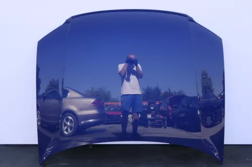 VW Passat 3BG Motorhaube Klappe vorne vorn Haube blau LC5X inkyblue