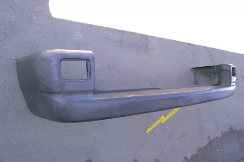 VW T4 Caravelle Multivan Stoßstange Heckstoßstange hinten 701807417 schwarz 1303 (130344)