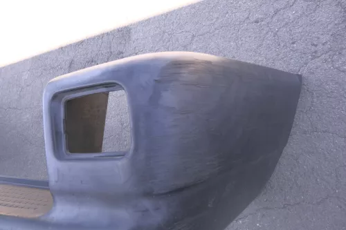 VW T4 Caravelle Multivan Stoßstange Heckstoßstange hinten 701807417 schwarz 1303 (130344)