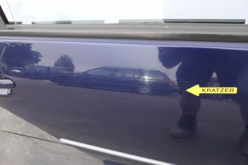 VW Golf 4 Bora Tür hinten rechts nur Kombi / Variant blau LB5N indigoblau 99,99 (130361)