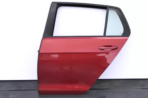 VW Golf 7 5G Tür hinten links 4/5-Türer rot LA3X sunsetred metallic
