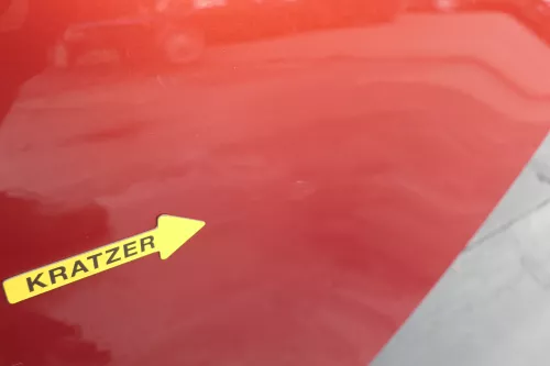 VW Golf 7 5G Tür hinten links 4/5-Türer rot LA3X sunsetred metallic (130386)