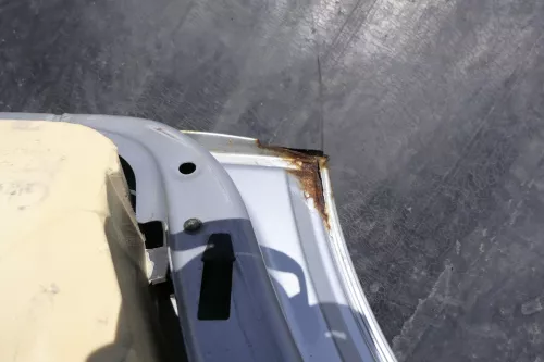 Audi A4 B5 Tür Türblatt hinten links silber grau LY7M Kombi oder Limousine (130418)