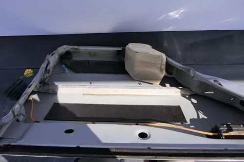 Audi A4 B5 Tür Türblatt hinten links silber grau LY7M Kombi oder Limousine (130418)