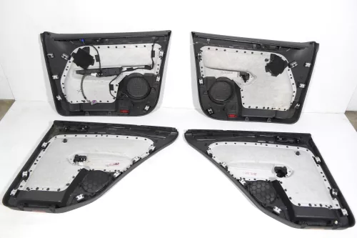 VW Golf Plus 5M 4x Türverkleidung Verkleidung Tür vorn hinten links anthrazit öö (130561)