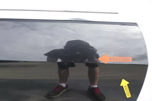 Audi A4 B6 8E Türblatt Tür vorne rechts Beifahrertür schwarz LZ9W Kombi+Limousin (130826)