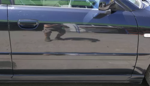 Audi A4 B5 Tür nur Türblatt vorne rechts schwarz LZ9W ebonyschwarz - Facelift