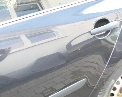 VW Golf 5 V 1K Tür nur das Türblatt hinten links 4/5-Türer schwarz LC9Z meta (140306)