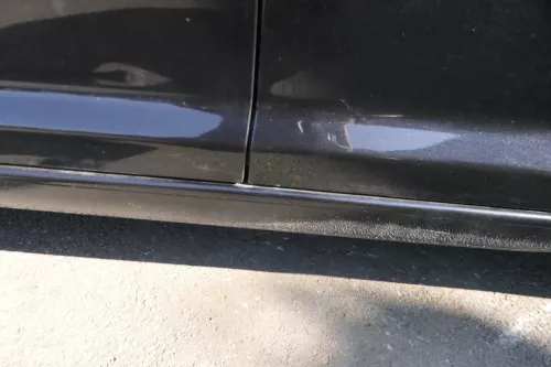 VW Touran 1T 1T3 Tür vorne rechts Beifahrertür schwarz LC9X bla- ohne Anbauteile (140443)