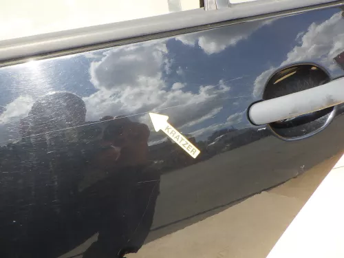 VW Golf 4 Limousine Limo Tür hinten links schwarz L041 uni (KEINkombi) (140587)