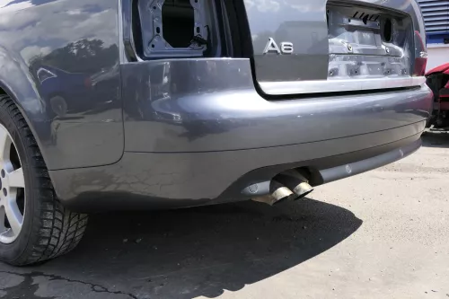 Audi A6 4B Kombi Avant Stoßstange hinten Heckstoßstange grau LX7Z FAcelif + PDC (140701)