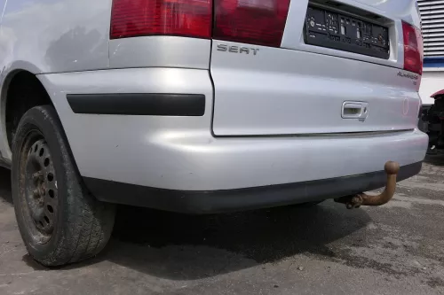 VW Sharan Alhambra 7M Stoßstange hinten Heckstoßstange silber LB7Z ab Bj. 2000 (140716)