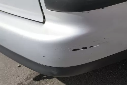 VW Sharan Alhambra 7M Stoßstange hinten Heckstoßstange silber LB7Z ab Bj. 2000 (140716)