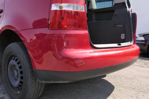 VW Touran 1T Stoßstange hinten Heckstoßstange Stoßfänger rot LY3D Tornado (140881)