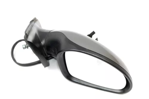 Seat Ibiza 6L mechanischer mechan manuell Spiegel Außenspiegel rechts grau LS7U