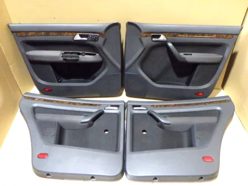 VW Touran 4x Türverkleidung Verkleidung Tür vorne +hinten links anthrazit Wurzel