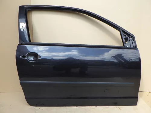 VW Polo 9N 9N3 Tür vorne rechts Beifahrertür 2/3-Türer schwarz LC9Z metallic