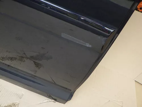 VW Touran 1T 1T3 Tür hinten rechts schwarz metallic LC9Z blackmagic mit Scheibe (141100)