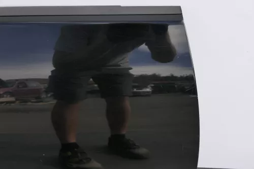 VW Golf 5 V 1K Tür nur das Türblatt hinten rechts 4/5-Türer schwarz L041 (141436)